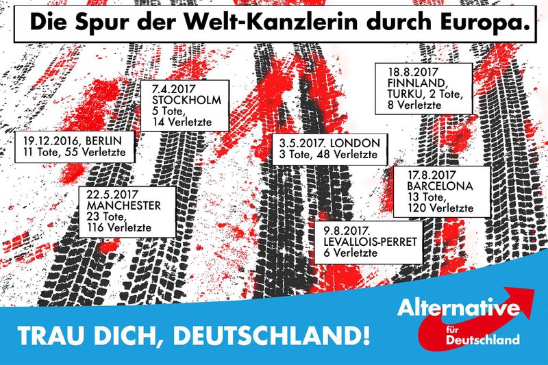 The German far right is running Islamophobic ads starring women in bikinis
