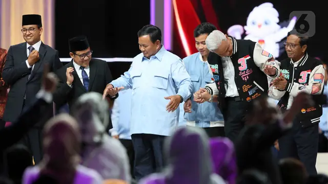 Survei CNN: Prabowo-Gibran 54,1%, Ganjar-Mahfud 30,3%, Anies-Cak Imin 11,4%