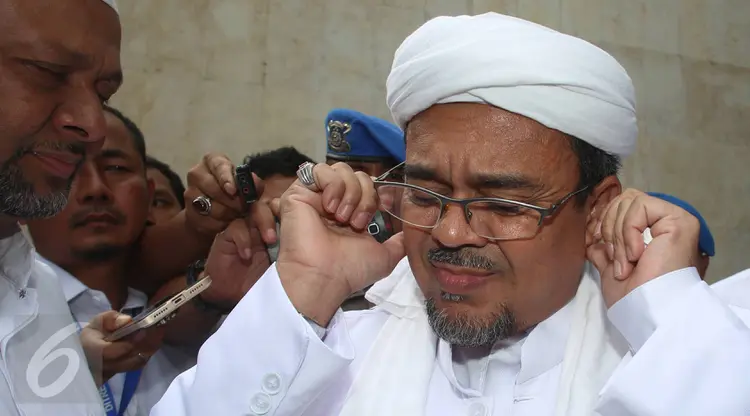 FPI Bantah Tuding BIN Di Balik Penangkapan Habib Rizieq di Arab