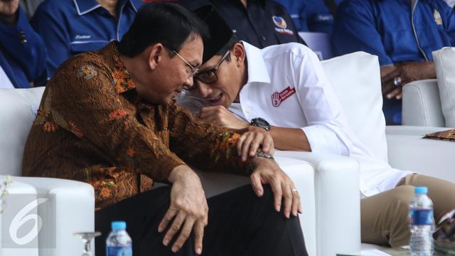 Ingin Temui Ahok Usai Bebas, Sandiaga: Moga Dapat yang Terbaik
