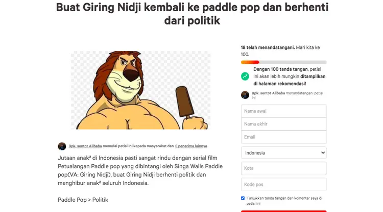 Giring Dihujat Warganet karena Pernyataannya soal Anies, Ini Tanggapan Nidji
