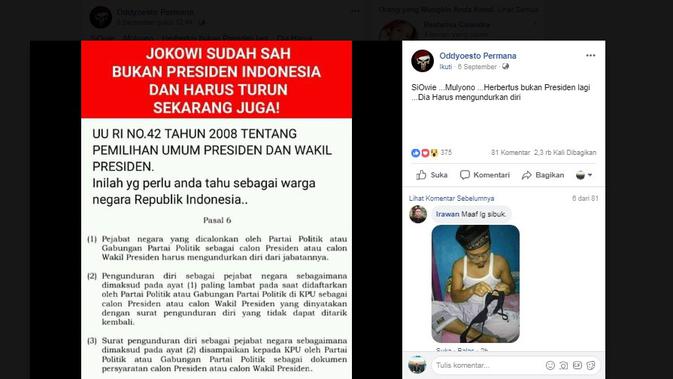 &#91;Cek Fakta&#93; Jokowi Sudah Sah Bukan Presiden dan Harus Mundur Sekarang?