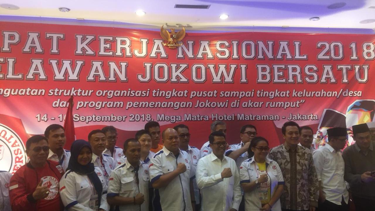 Misbakhun Ajak Relawan Jokowi Aktif Tangkis Jurus Emak-Emak Ala Prabowo-Sandi