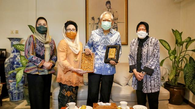 Mensos Datangi Ahli Waris Pahlawan Nasional Minta Izin Pemakaian Gambar di Rupiah