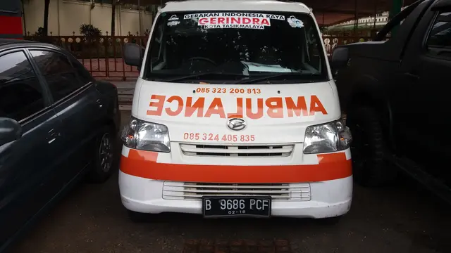 Gerindra Tasikmalaya Klarifikasi Soal Viral Foto Ambulans Berisi Batu
