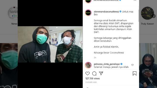 Tepeng Steven &amp; Coconut Treez Alami Sakit Menahun Sebelum Meninggal karena Covid-19