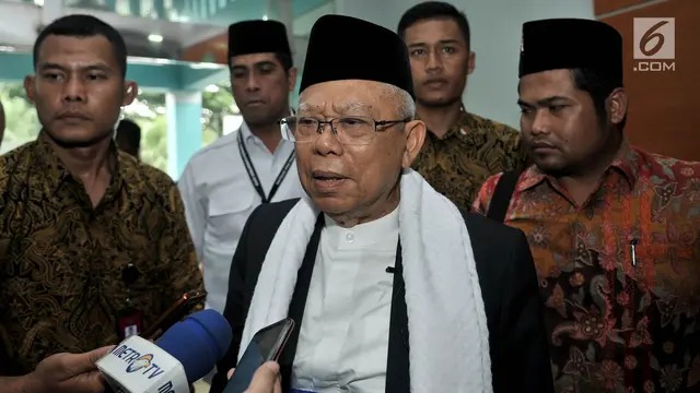 Ma'ruf Amin Ingin Ada Kementerian Khusus Urusan Pesantren