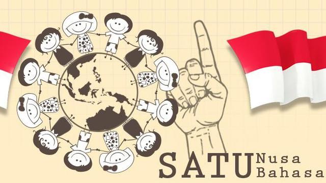 Aku Kamu, Gue Elu, Urang Maneh, Kulo Kowe - Bahasa persatuan, bahasa Indonesia! 