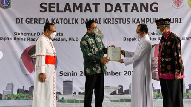 Langkah Anies Beri IMB Gereja di Jakarta Dinilai Berdampak Positif