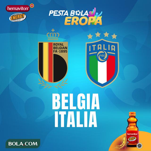 Perempat Final Euro 2020 Belgia Vs Italia