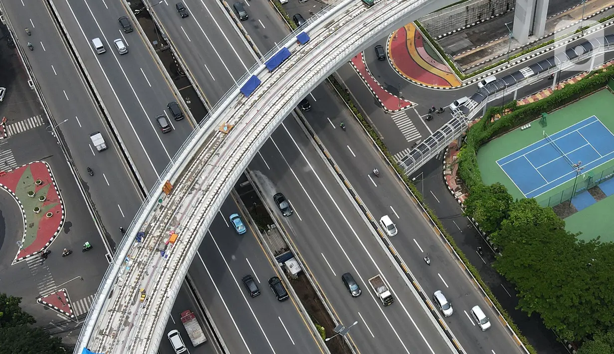 FOTO: LRT Jabodebek Ditargetkan Beroperasi Komersial pada Juli 2022