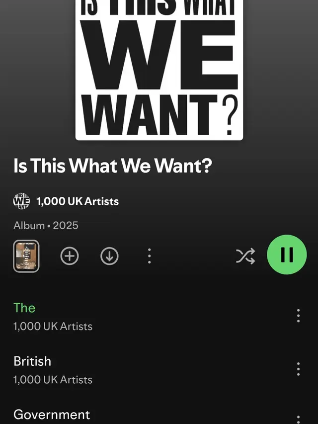 Album Is This What We Want, Protes Sunyi 1.000 soal Bayang-Bayang Ancaman AI