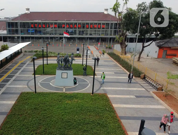 4 Stasiun KRL Selesai Ditata, Anies Bilang Tanah Abang Dulu Kumuh Kini Nyaman