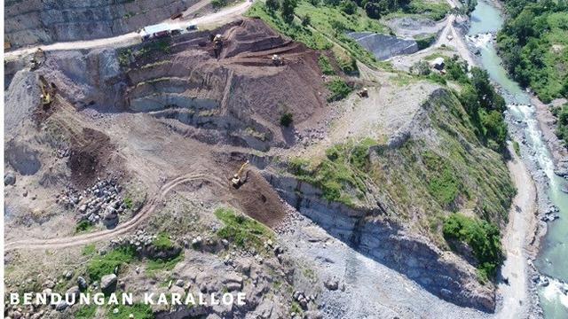 Intip Progres Pembangunan 3 Bendungan Baru di Sulsel