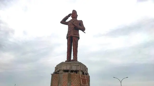 DKSS Siap Gelar Demo Jika Patung Bung Karno di Banyuasin Tak Dibongkar Ulang