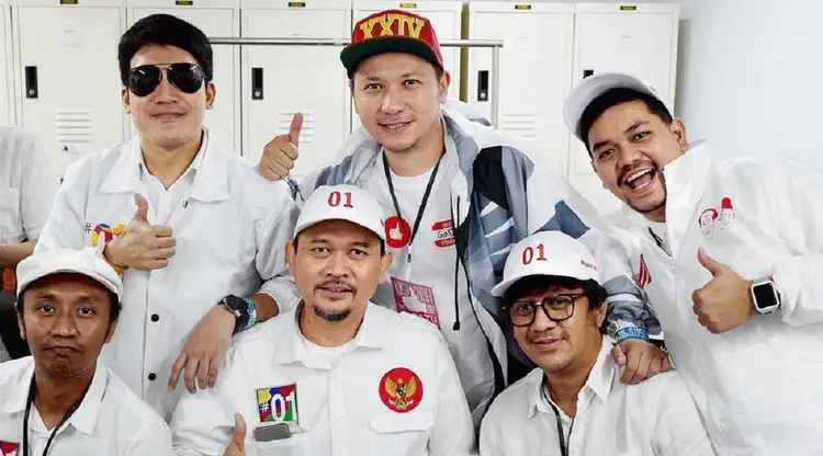 Tampilan Gading Marten sampai Indra Bekti Hadiri Kampanye Jokowi-Ma'ruf di GBK

