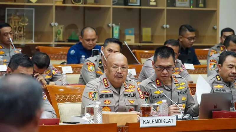 DPR Setujui Tambahan Anggaran Polri Rp63,7 Triliun, Total Jadi Rp173,4 Triliun 