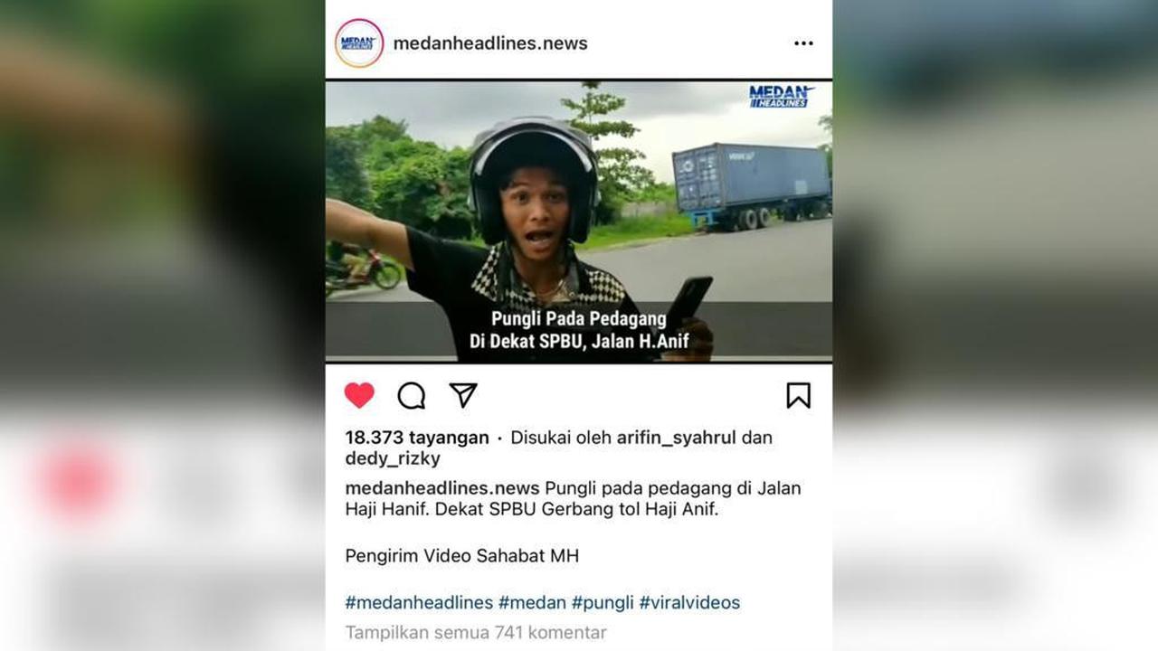 ﻿Bak Abang Jago, Aksi Pungli 2 Pemuda Terhadap PKL di Medan Viral di Medsos