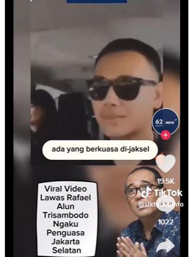 Jelang Sidang MD, Beredar Video Lama Rafael Alun T Sebut Dirinya Penguasa Jaksel