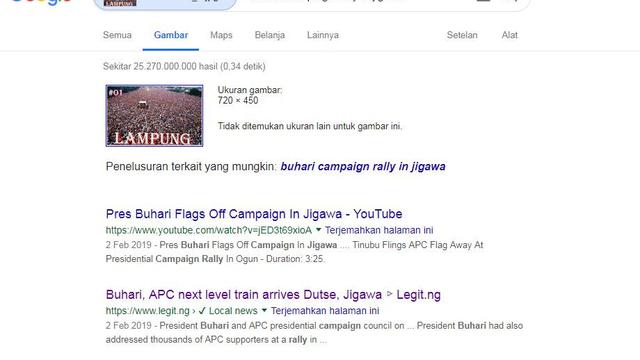&#91;Cek Fakta&#93; Beredar Foto Lautan Manusia dalam Kampanye Jokowi di Lampung, Faktanya?