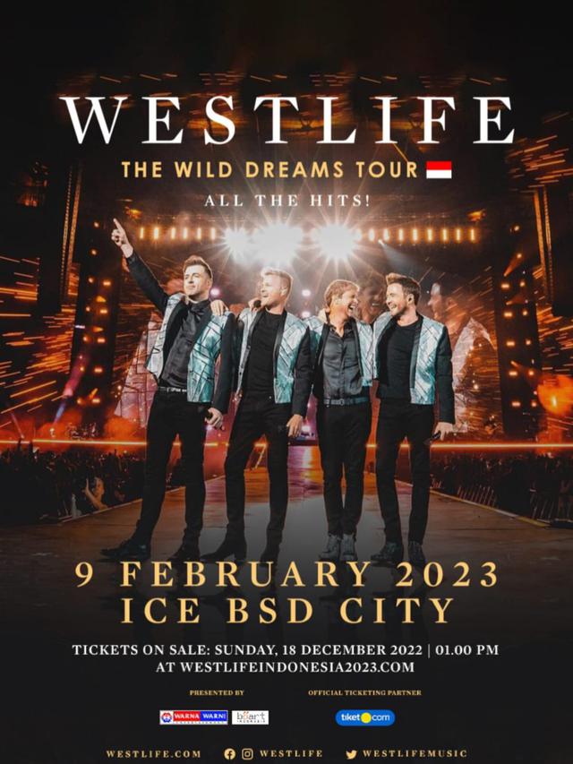 Boje Beneran Nih, Westlife Bakal Gelar Konser Lagi di Sini!