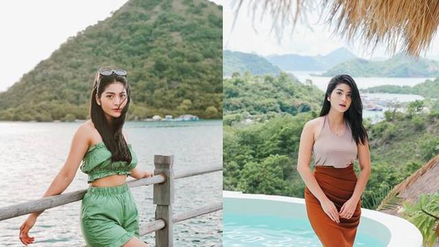 Momen Liburan Debi Sagita ke Labuan Bajo
