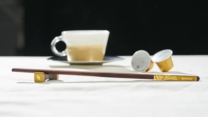 NESPRESSO Hadirkan Sumpit Cantik yang Dibuat dari Kapsul Bekas Wadah Kopi!