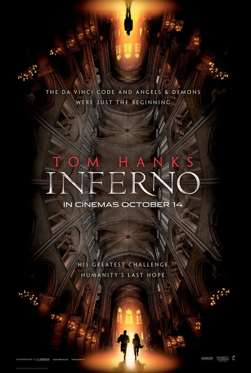 Inferno (2016) | Tom Hanks | from Dan Brown's Novel