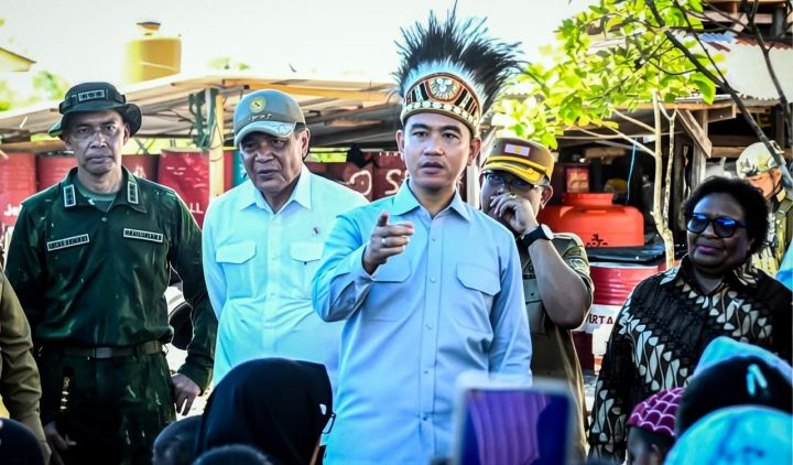 Ribuan Warga Yahukimo Sambut Kunker Wapres Gibran, Bukti Propaganda TPNPB-OPM Runtuh