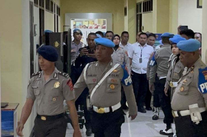 Pemuda Rakyat Maluku Demo Polda Maluku, Teriak Polri Pembunuh