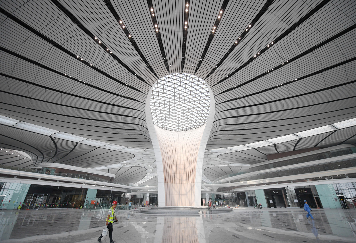 Bandara Super Besar di China Selesai Dibangun, Intip Kemegahannya