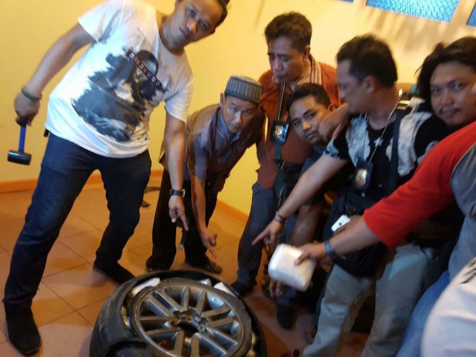 Simpan 18 Kg sabu dalam ban mobil, 2 WN Malaysia diciduk