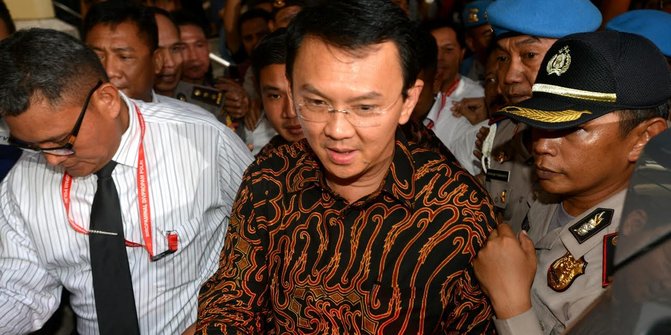Ahok: Saya bukan orang yang selalu bilang prihatin dan terzalimi