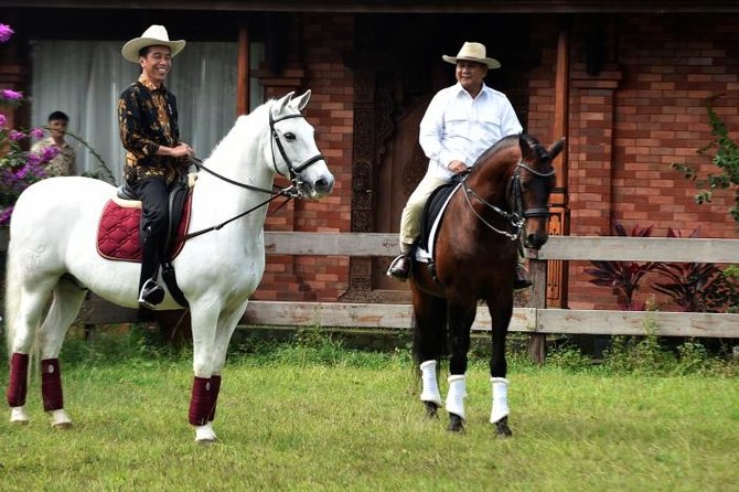 Kesamaan hobi macho antara Prabowo & Presiden Rusia Vladimir Putin