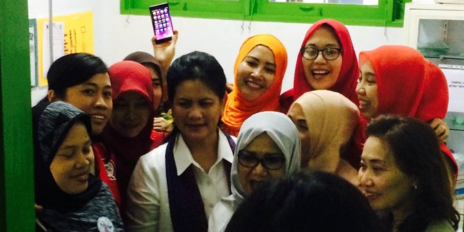 Iriana Jokowi 'ngambek' sama guru PAUD & tak mau masuk kelas