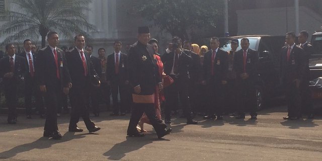 Baru kali ini HUT RI di Istana dihadiri semua mantan presiden