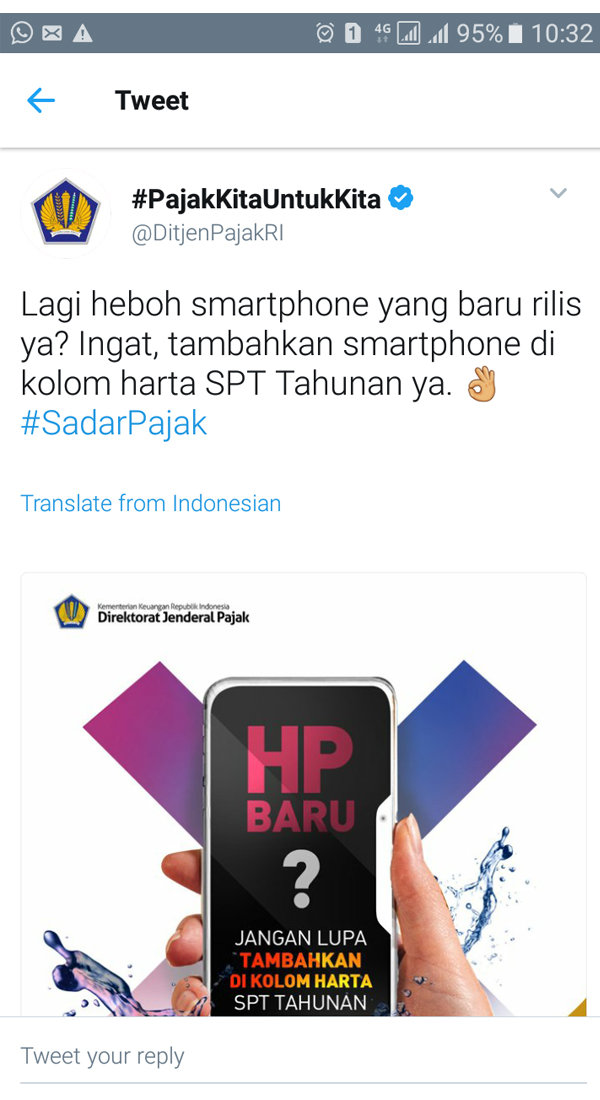 Baru dirilis, Ditjen Pajak ingatkan penambahan harta iPhone X