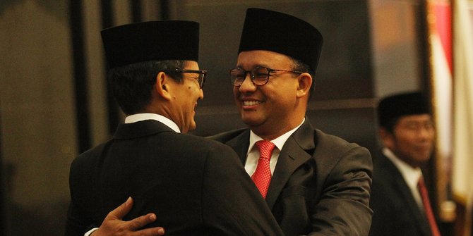 Sandiaga ambil peran sebagai Arjuna, Anies Baswedan seperti Yudistira