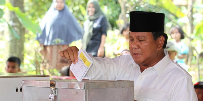 Survei: Prabowo Dinilai Tak Perlu Maju Lagi di Pilpres 2019