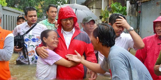 Soal Normalisasi Ciliwung, Anies Sebut Banjir Disebabkan Air Dibiarkan Masuk Jakarta
