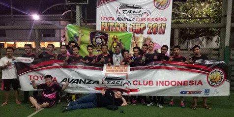 Toyota Avanza Club Indonesia (TACI) Gelar Futsal TACI CUP 2017