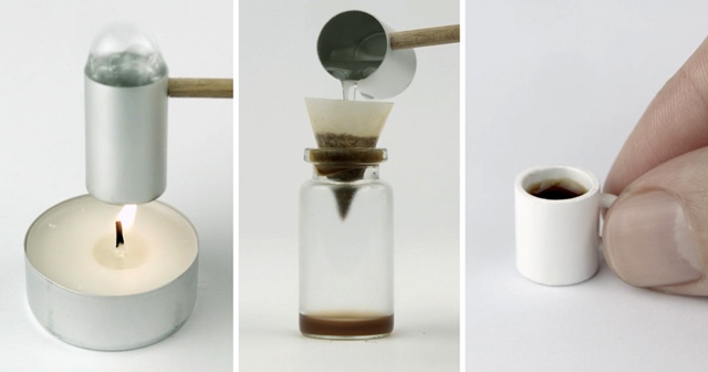 Dibuat dari Sebiji Kopi, Inilah Secangkir Kopi Terkecil di Dunia