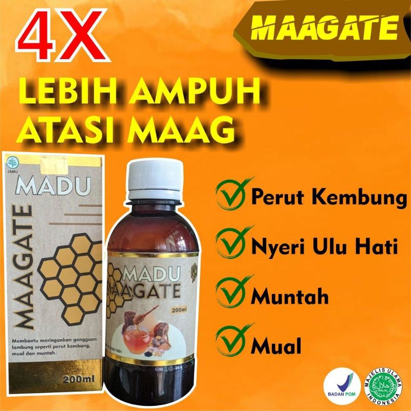 MAAGATE OBAT MAAG KRONIS ASAM LAMBUNG AMPUH GERD &amp; ANXIETY MAGATE