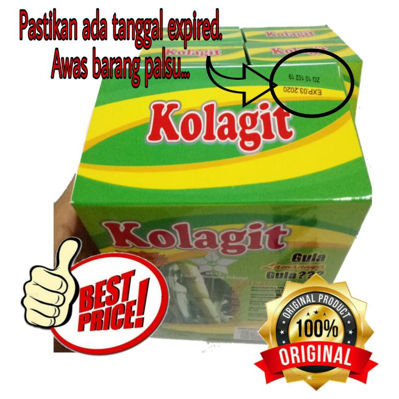 KOLAGIT OBAT HERBAL DIABETES ORIGINAL (ASLI) AMPUH.