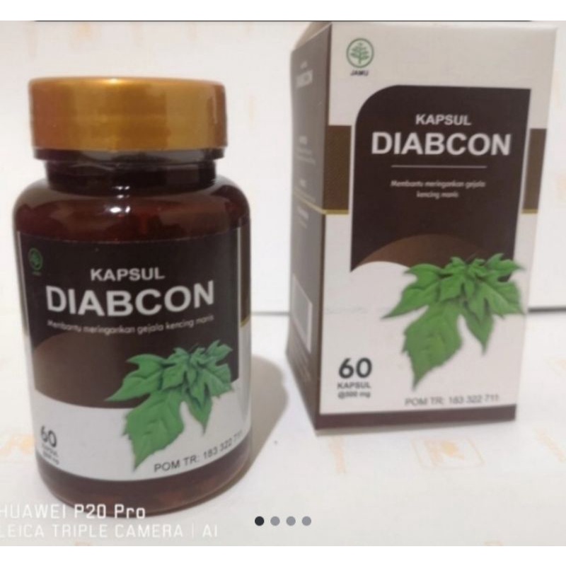 Capsul DIABCON Obat Herbal Diabetes Gula Darah Kencing Manis