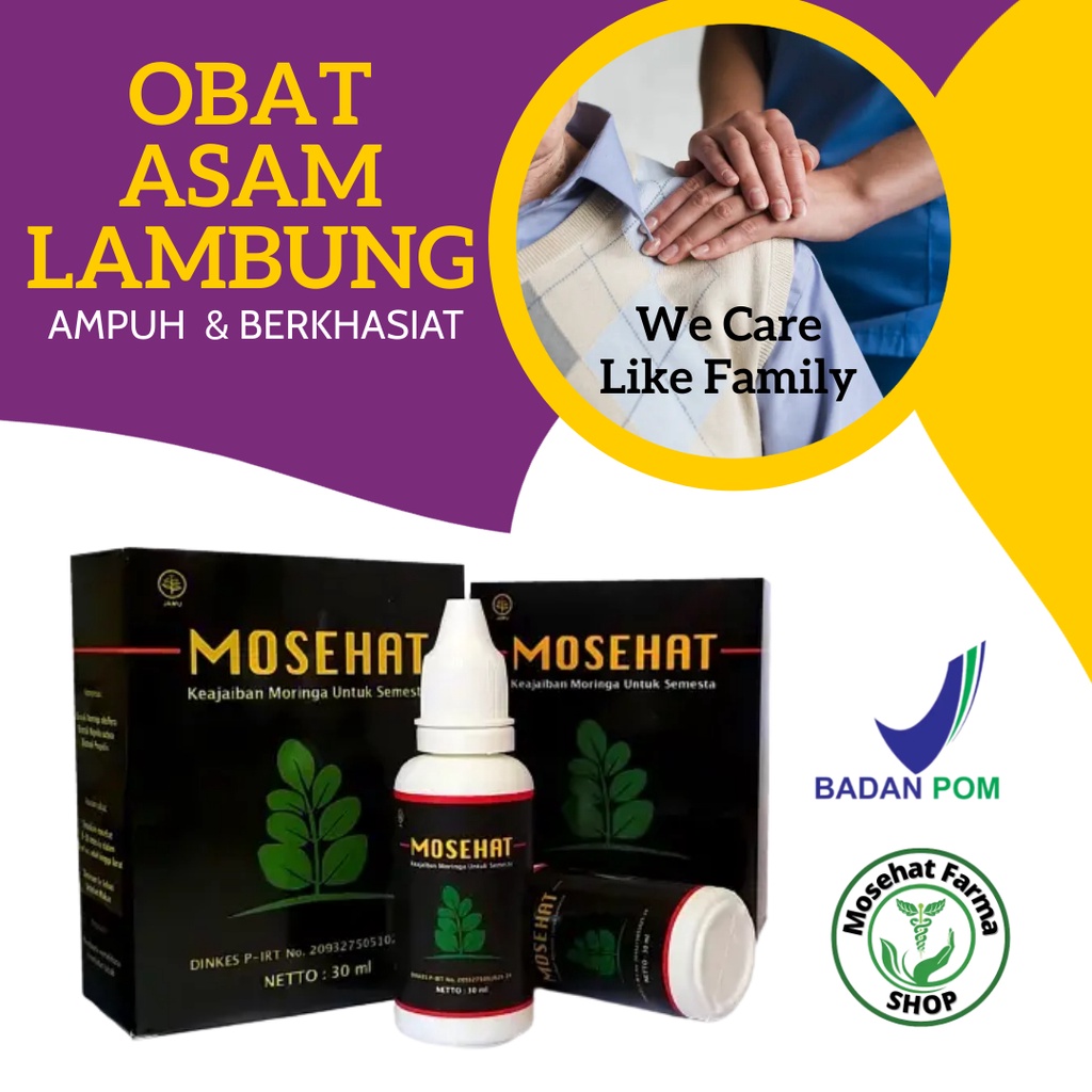 Mosehat Obat Asam Lambung Maag Kronis Herbal Ampuh