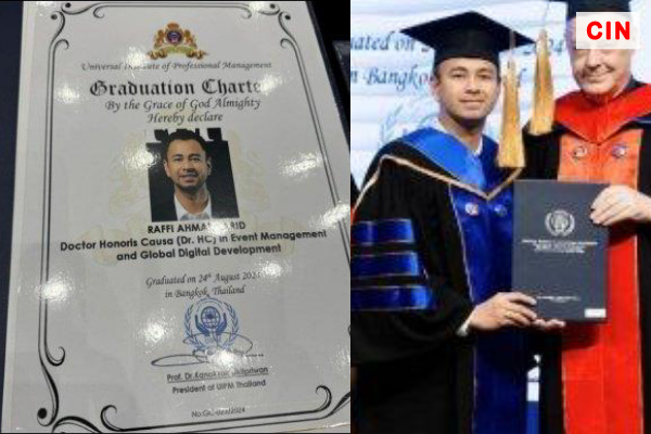 UIPM Tak Tercatat di PDDikti, Gelar Doktor Raffi Ahmad Tak Berlaku di Indonesia