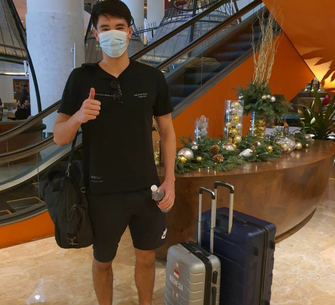 Elkan Baggott Telah Kembali ke Hotel Timnas Indonesia, Nih Penampakannya