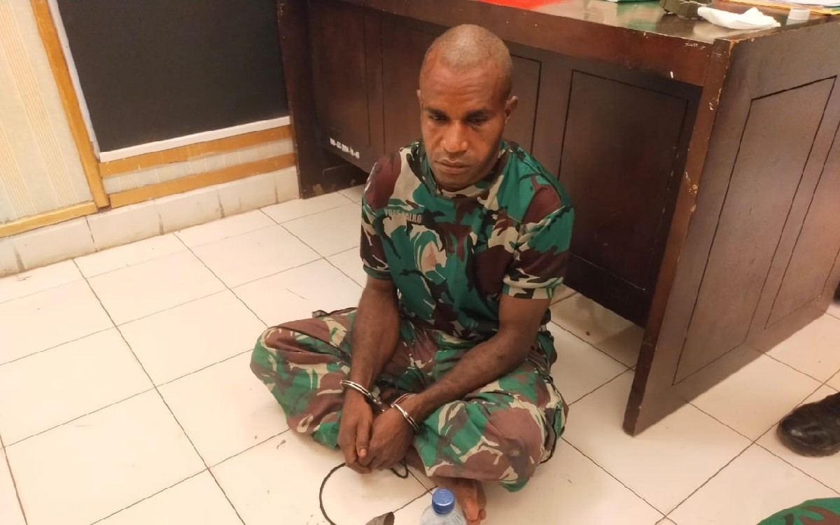 Tampangnya Sangar, Ini Wajah Pentolan KKB Fabianus Sani Pembunuh Guru Mengaji