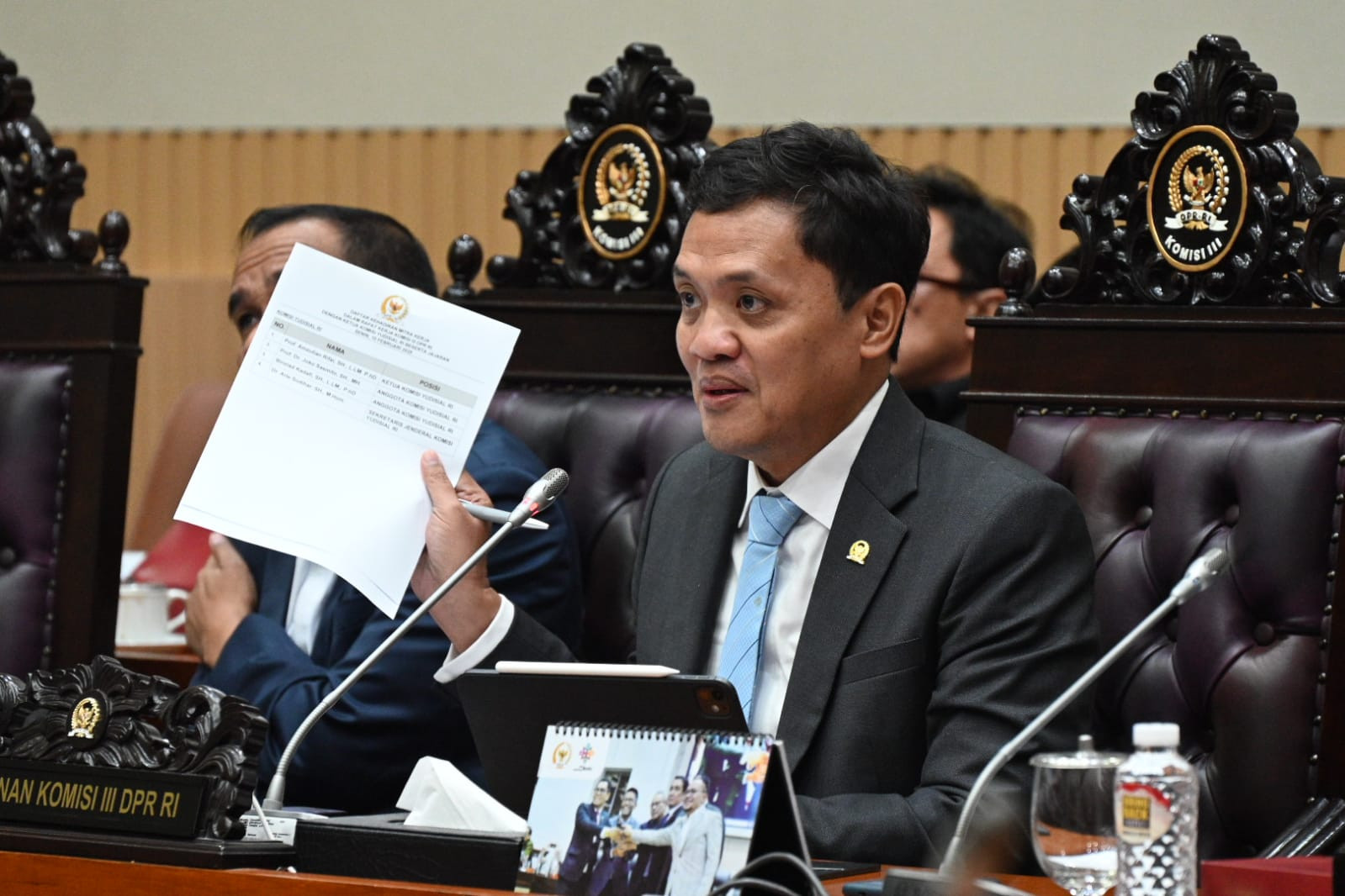 RDP Bareng Pansel KY, Habiburokhman Singgung Ijazah Arsul Sani